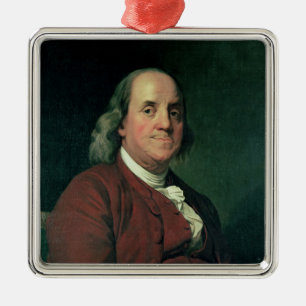 Adorno Metálico Benjamin Franklin, 1782