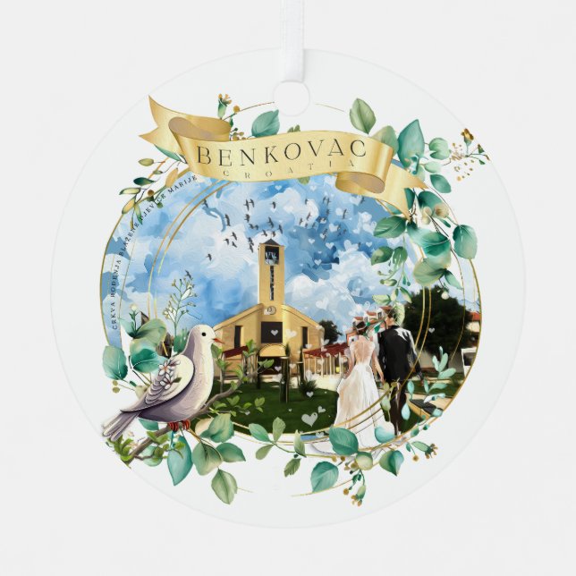 Adorno Metálico Benkovac (Anverso)