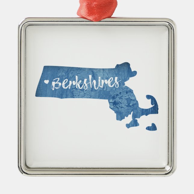 Adorno Metálico Berkshires Massachusetts Grain (Frente)