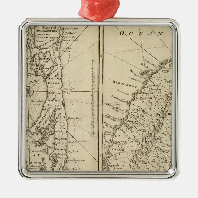 Adorno Metálico Bermudas (Frente)