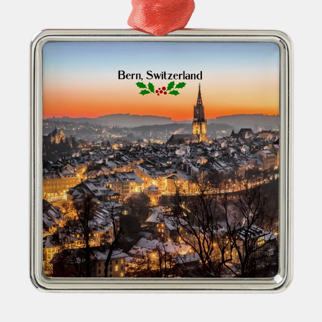 Adorno Metálico Bern, Switzerland (Frente)