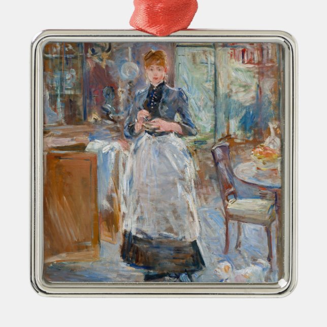 Adorno Metálico Berthe Morisot - En el comedor (Frente)