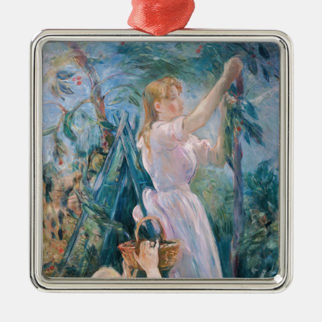 Adorno Metálico Berthe Morisot - The Cherry Picker (Frente)