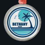 Adorno Metálico Bethany Beach Delaware Palm Tree Birds<br><div class="desc">El encantador pueblo de Bethany Beach,  uno de los centros turísticos tranquilos de Delaware,  fue fundado como un remanso de descanso para la gente tranquila y hoy,  se mantiene fuerte sobre esta base.</div>