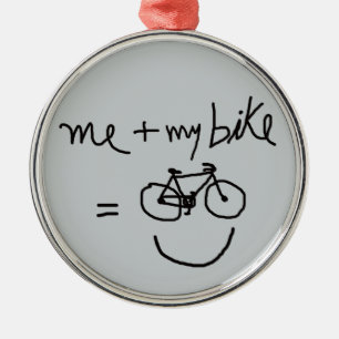 Adorno Metálico bicicleta = bicicleta