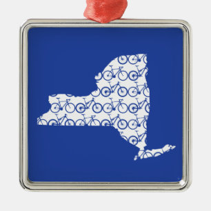 Adorno Metálico Bicicleta de Nueva York