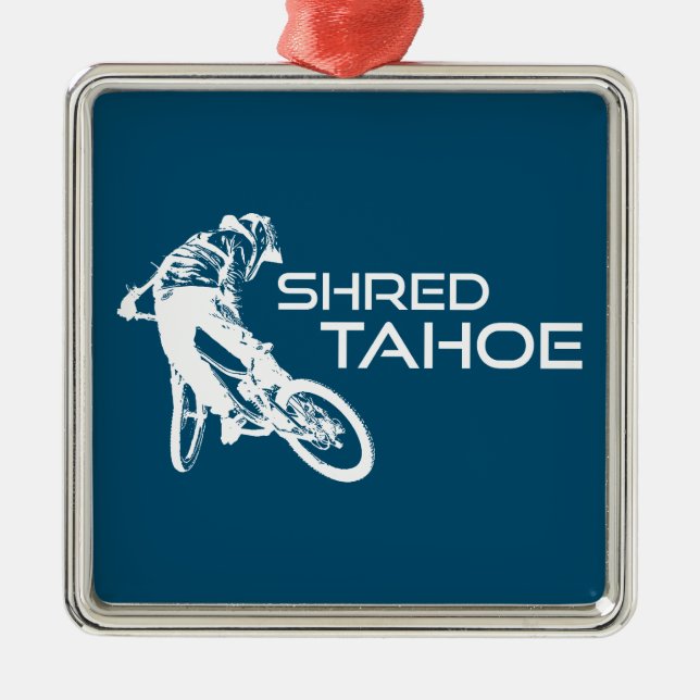 Adorno Metálico Bicicleta Shred Lake Tahoe (Frente)