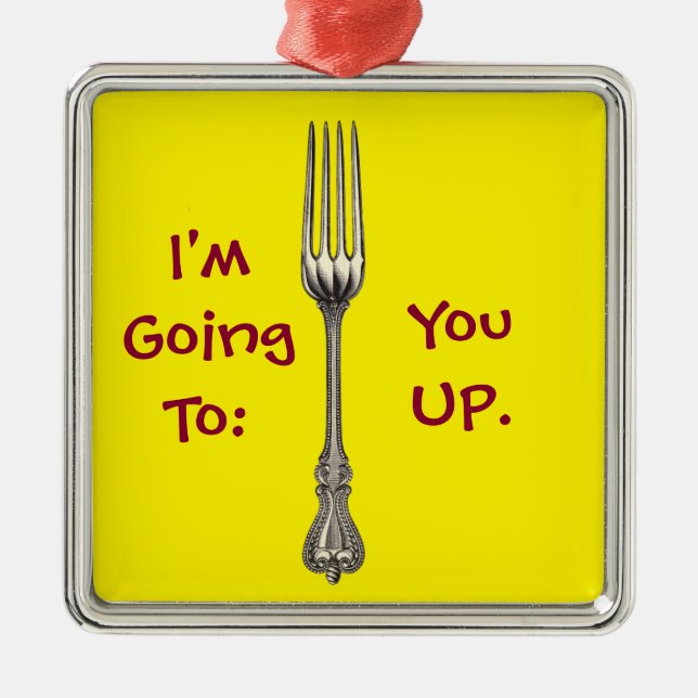 Adorno Metálico Bifurcación (Frente)