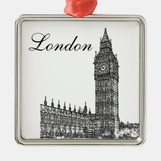 Adorno Metálico Big Ben