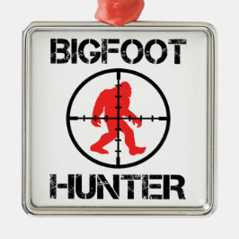 Adorno Metálico Bigfoot Hunter Funny Bigfoot Lover