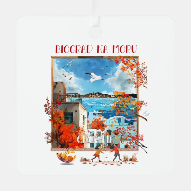 Adorno Metálico Biograd na Moru 2 (Anverso)