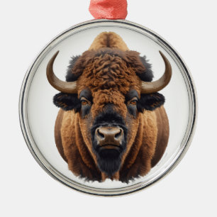 Adorno Metálico Bisonte / Búfalo