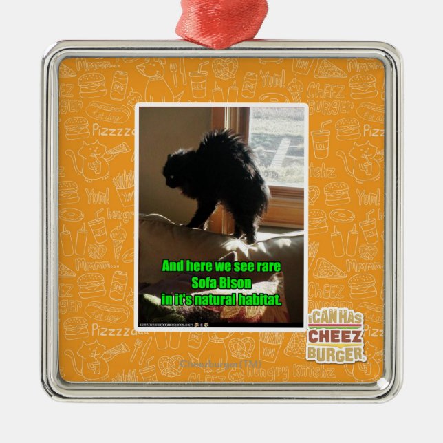 Adorno Metálico Bisonte del sofá (Frente)