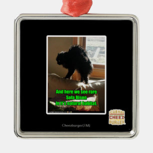 Adorno Metálico Bisonte del sofá