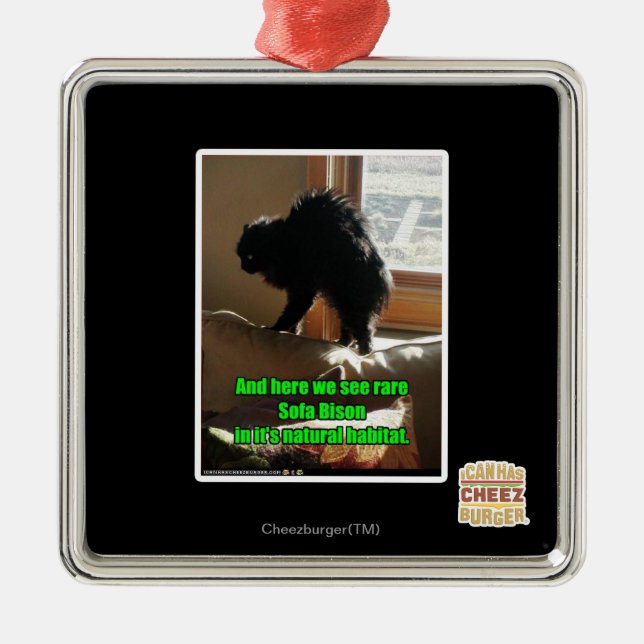 Adorno Metálico Bisonte del sofá (Frente)