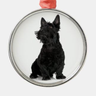 Adorno Metálico Black Scottish Terrier
