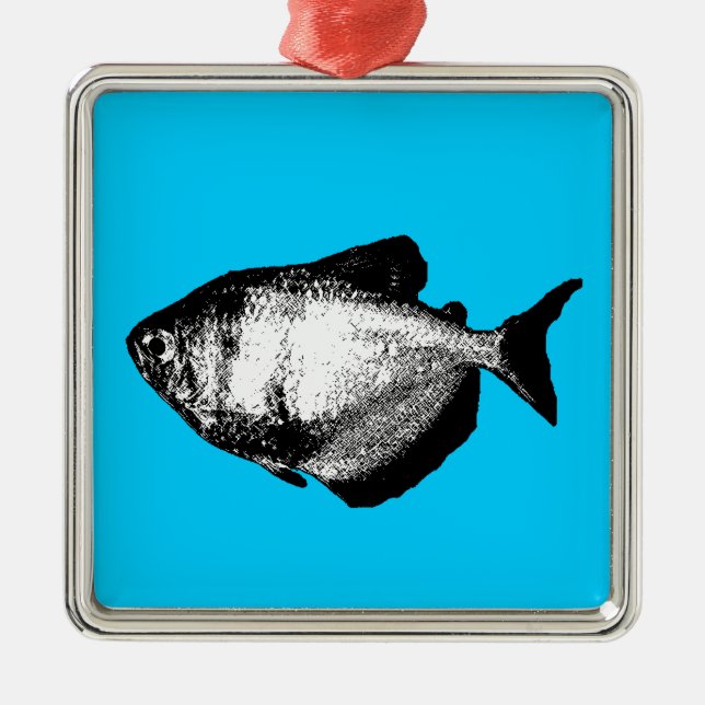 Adorno Metálico Black Skirt Tetra (Frente)