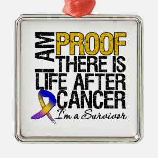 Adorno Metálico Bladder Cancer Proof There is Life After Cancer