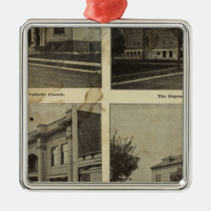 Adorno Metálico Blogs públicos, Eugene, Oregón