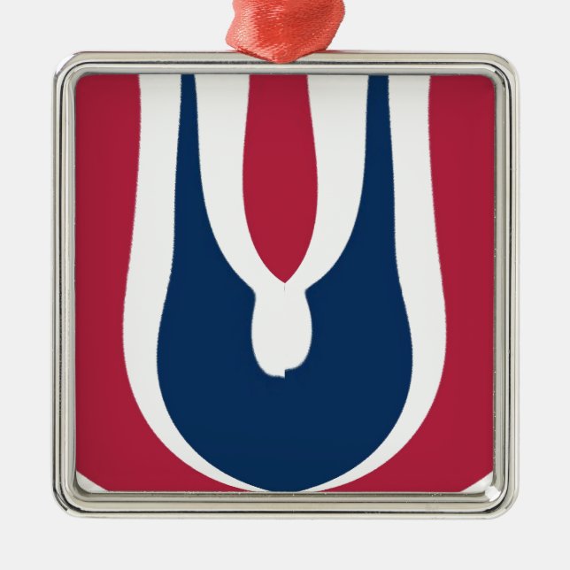 Adorno Metálico Blooming Red Hakuna Matata Último diseño de regalo (Frente)