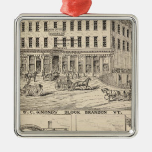 Adorno Metálico Bloque del WC Simond en Brandon