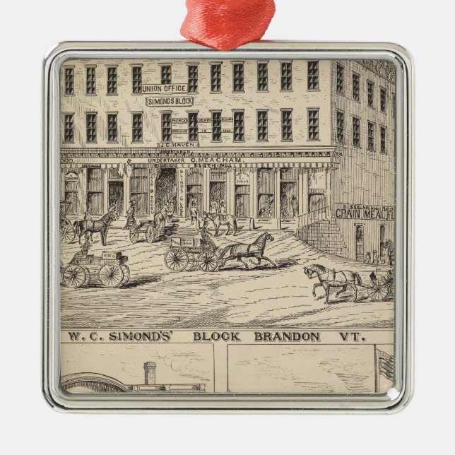 Adorno Metálico Bloque del WC Simond en Brandon (Frente)