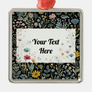 Adorno Metálico Blossom in Style: Personalizable