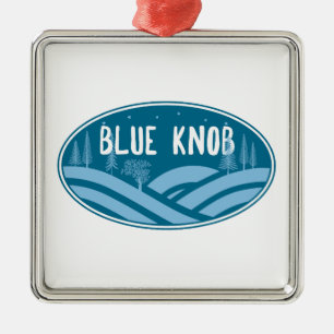 Adorno Metálico Blue Knob Pennsylvania