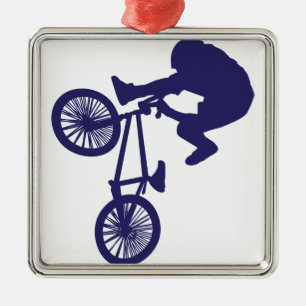 Adorno Metálico BMX Biker
