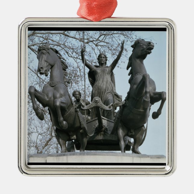 Adorno Metálico Boadicea, 1850s (bronce) (véase también 33580) (Frente)