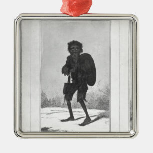 Adorno Metálico Bob bonito, Bob pobre, Bob Bandy, 1819