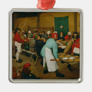 Adorno Metálico Boda campesina, 1568