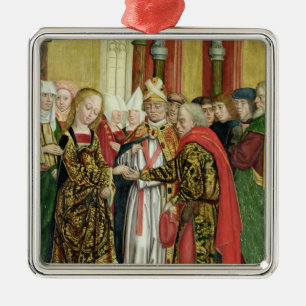 Adorno Metálico Boda de la Virgen, del altar de la bóveda, 1499