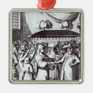 Adorno Metálico Boda judía