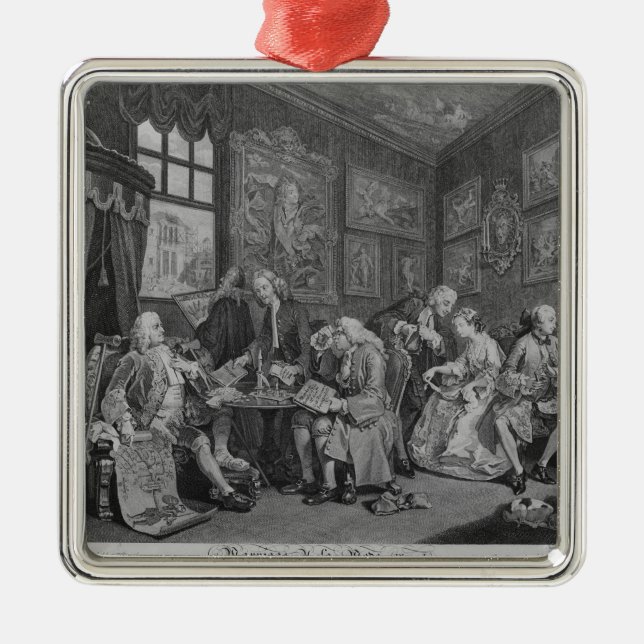 Adorno Metálico Boda un modo del la (Frente)