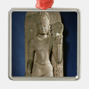 Adorno Metálico Bodhisattva Padmapani, Nalanda, Bihar, dinasta de