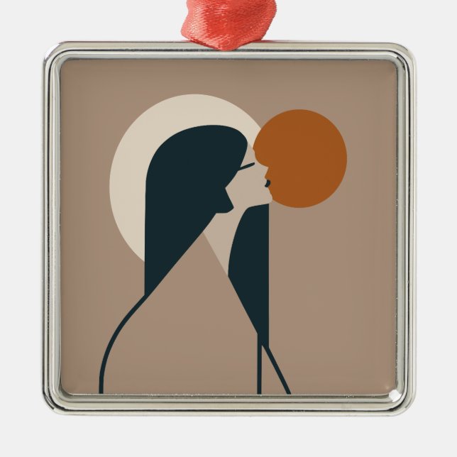 Adorno Metálico Boho Woman Sun (Frente)