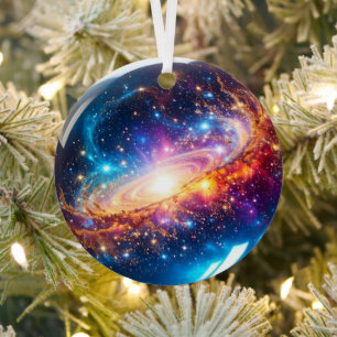 Adorno Metálico Bola de Cristal - Veo un Evento Cósmico en tu Futu
