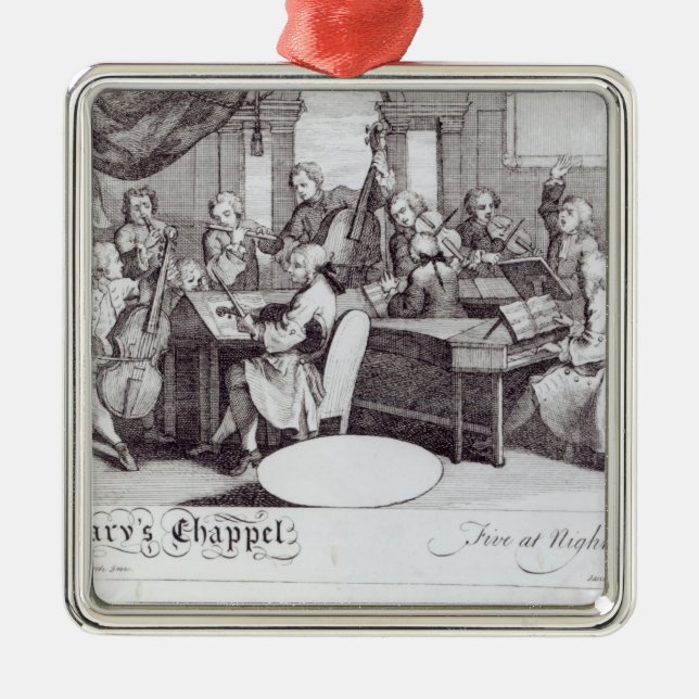 Adorno Metálico Boleto del concierto para la capilla de Maria (Frente)