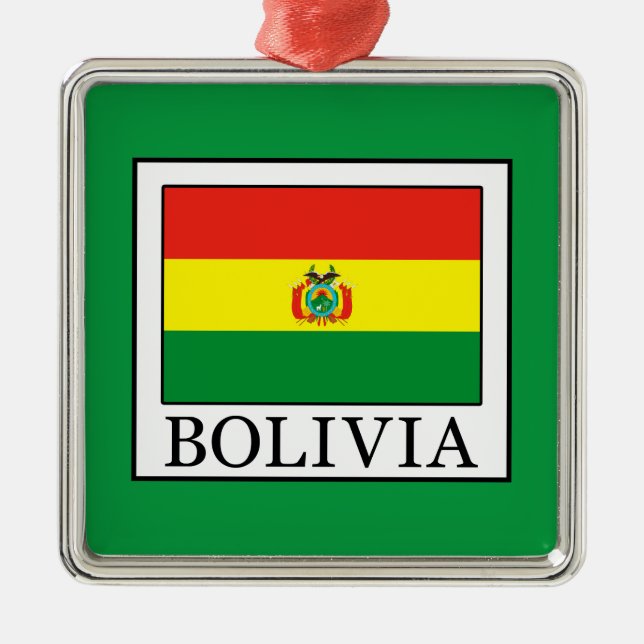 Adorno Metálico Bolivia (Frente)
