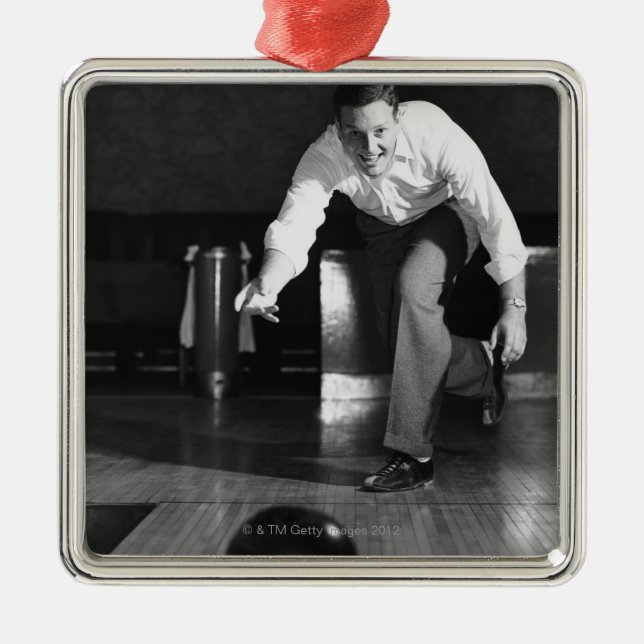 Adorno Metálico Bolos del hombre (Frente)