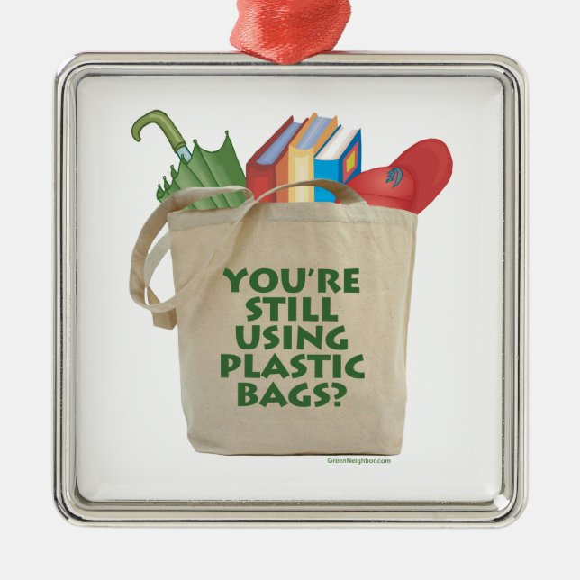 Adorno Metálico Bolsas de plástico (Frente)