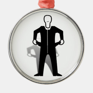 Adorno Metálico Bolsillos vacíos