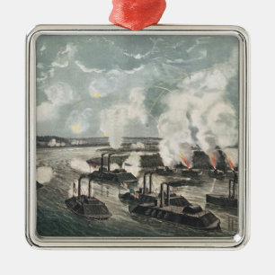 Adorno Metálico Bombardeo y captura de la isla No.10