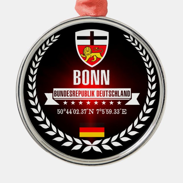Adorno Metálico Bonn (Frente)