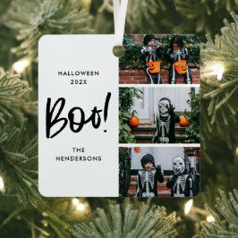 Adorno Metálico Boo Halloween Tree 3 Photo