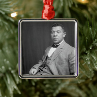 Adorno Metálico Booker Taliaferro Washington: Educador Negro
