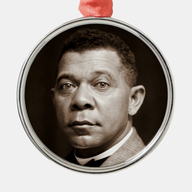 Adorno Metálico Booker Washington: Educador afroamericano (Frente)