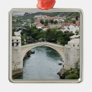 Adorno Metálico Bosnia-Hercegovina - Mostar. El Puente Viejo