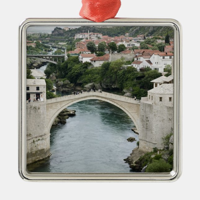 Adorno Metálico Bosnia-Herzegovina - Mostar. El viejo puente (Frente)